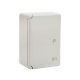 PLASTIC BOARD ABS 350x250x150 GREY DOOR