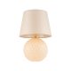 TK LIGHTING TABLE LAMP SANTANA 5591 1XE27 ECRU