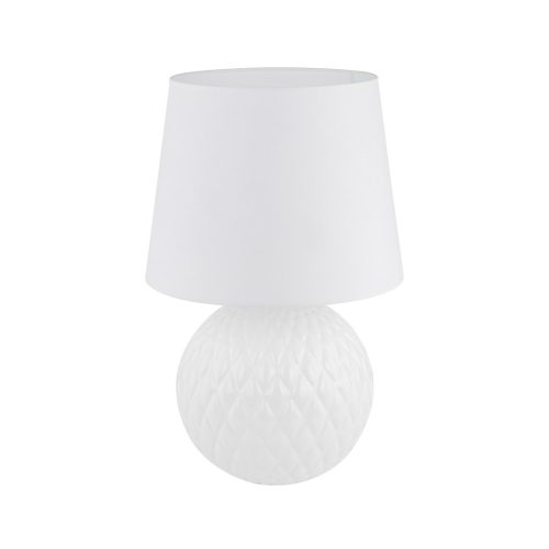 TK LIGHTING TABLE LAMP SANTANA 5593 1XE27 WHITE