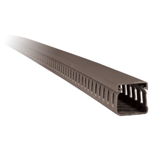2m. 100x60 PERFOROVANÁ LIŠTA VKLAD. PVC CT2   SIVÁ
