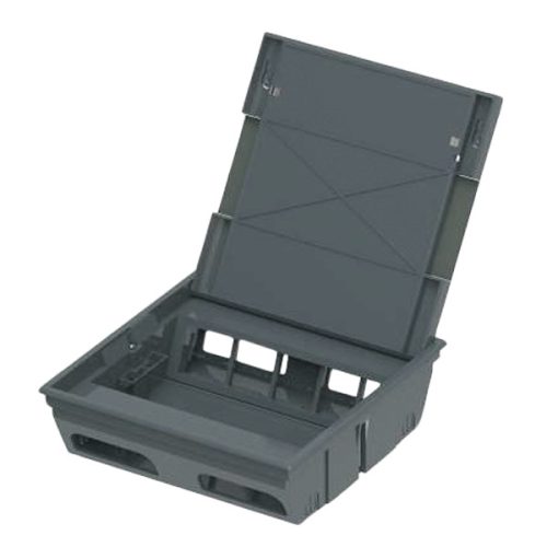 ZÁSUVKA 8 MODULOV 45x45 + 2 MODULY 22x45MM