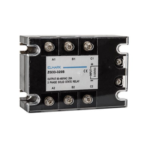 POLOVODIČOVÉ RELÉ ZG33-3-40B 400VAC 3P
