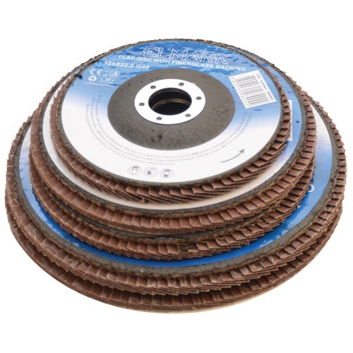 FLAP DISC WITH FIBERGLASS BACKING 150X22.2 G60