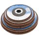 FLAP DISC WITH FIBERGLASS BACKING 180X22.2 G60
