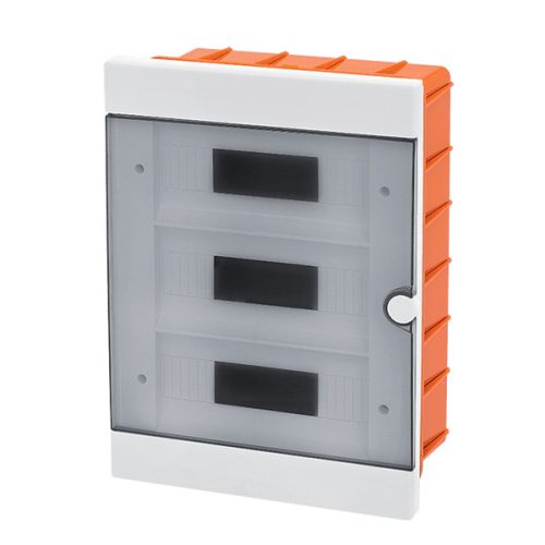 PLASTOVÝ ROZVÁDZAČ ZAPUSTENÝ 36 MODUL (3X12)