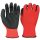 POLYESTER GLOVES COATED WITH LATEX SIZE 10