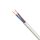 H03VV-F 2X0.5MM² 0.3kV OKRÚHLY