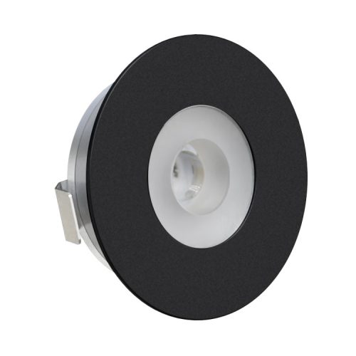 EL-CB28 LED CABINET LIGHT 12V/1.2W 3000K D36ММ,BL.