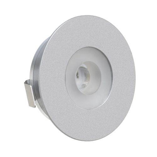 EL-CB28 LED CABINET LIGHT 12V/1.2W 3000K D36ММ,SI.