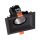 SQUARE LED MOVABLE SPOT LIGHT 15W 230V 3000K BLACK