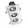 TRIPLE LED MOVABLE SPOT LIGHT 3X15W 230V 4000K WHITE