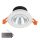 LED SPOT LIGHT 20W 230V 4000K WHITE IP44+EMERGENCY KIT