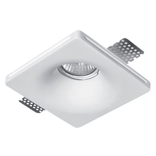 SÁDROVÉ BODODOV SVIETIDLO ŠTVOR ZAPUST.GU10 100X100mm
