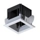 MODENA 1 MODULE RECESSED BOX WITH FRAME WHITE