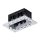 MODENA 2 MODULE RECESSED BOX WITHOUT FRAME