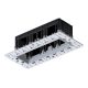 MODENA 3 MODULE RECESSED BOX WITHOUT FRAME