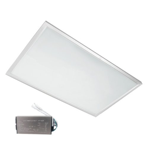 LED PANEL 36W 4000-4300K 595X295mm BIELY RÁM IP54+S NÚDZOVÝ ZDROJ