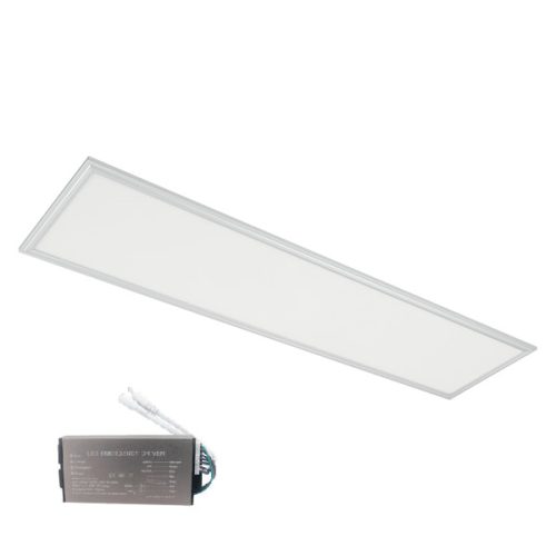LED PANEL 48W 4000K 295x1195mm IP54 BIELY RÁM +S NÚDZOVÝ ZDROJ