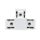 EL-TC T-CONNECTOR FOR ULTRA SLIM MAGN. RAIL WHITE