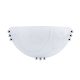 VIRGO WALL FIXTURE 1XE27 WHITE D300mm/2 