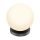 ADAM TABLE LAMP 3W BLACK WITH DIMMER & BATTERY