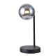 ALBERTO STOLNÁ LAMPA 1XG9 ČIERNA