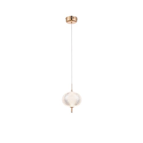 AMARO LED PENDANT 12W 3000K, GOLD