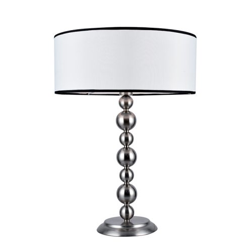 CLARA STOLNÁ LAMPA 1ХE27 NIKEL