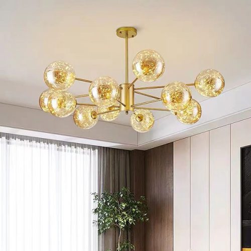 COLIN LED LUSTER 52W 3000K ZLATA