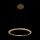 CORONA LED PENDANT 20W 3000K 460MM, GOLD