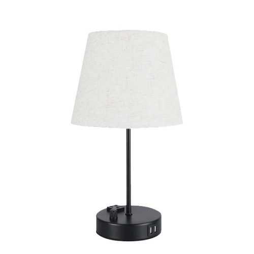HELENA STOLNÁ LAMPA 1xE27 BIELA