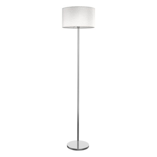 INES STOJANOVÁ LAMPA 1XE14 BIELA/CHRÓM