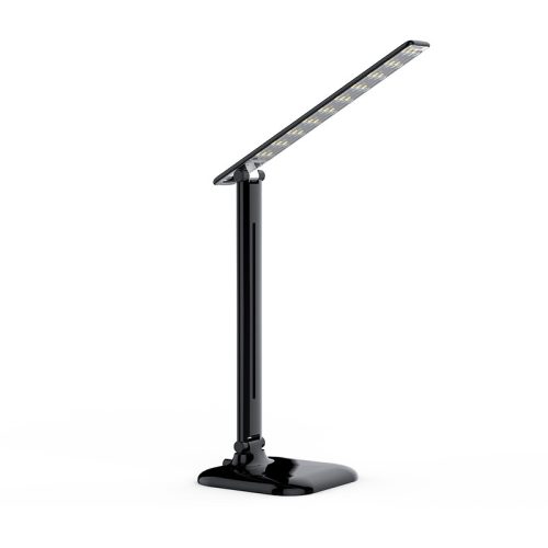 LED STOLNÁ LAMPA STMIEVATEĽNÁ 9W 4000K ČIERNY