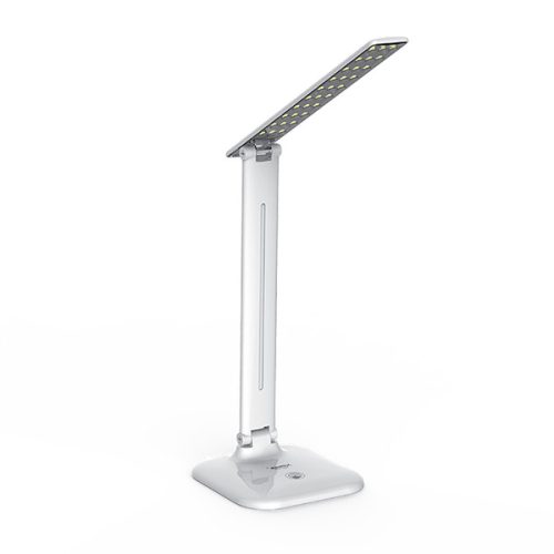 LED STOLNÁ LAMPA STMIEVATEĽNÁ 9W 4000K BIELY