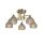 LIZA LUSTER 5XE14 ANTIK MOSADZ