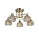 LIZA LUSTER 5XE14 ANTIK MOSADZ