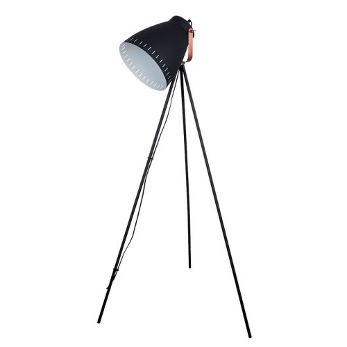MAX STOJANOVÁ LAMPA 1XE27 H1450mm ČIERNA