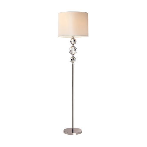MAYA STOJANOVÁ LAMPA 1XE27 D400X1565mm CHRÓM