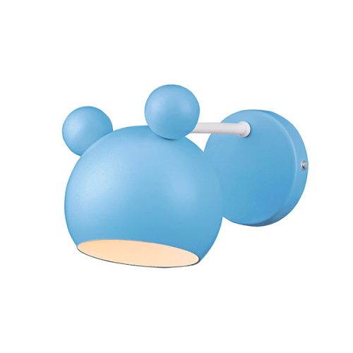 MICKEY NÁSTENNÉ SVIETIDLO 1XE27 MODRÝ