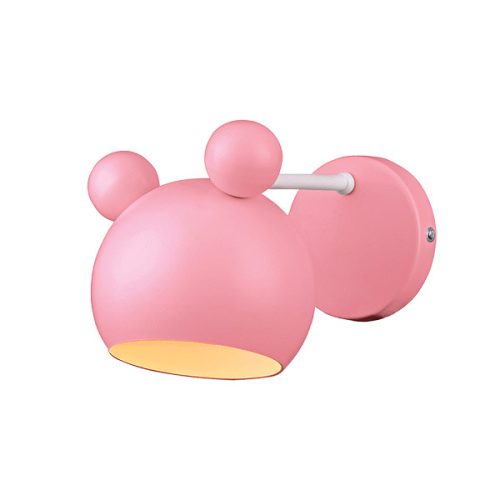 MICKEY NÁSTENNÉ SVIETIDLO 1XE27 PINK