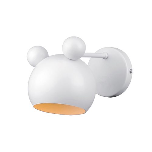 MICKEY NÁSTENNÉ SVIETIDLO 1XE27 BIELY