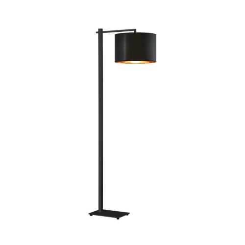 MURANO STOJANOVÁ LAMPA 1XE27 ČIERNA