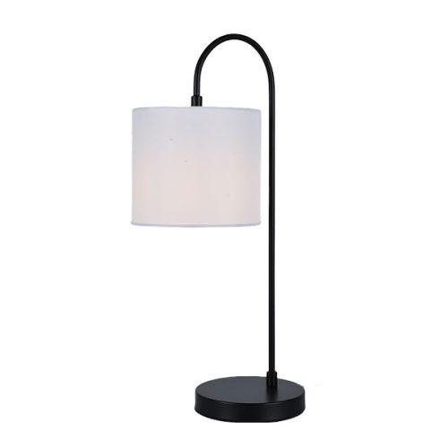 NADINE STOLNÁ LAMPA 1xE27 ČIERNA