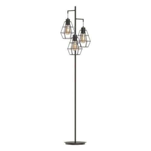 NICOL STOJANOVÁ LAMPA 3XE27 ČIERNE MAT