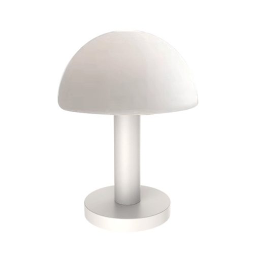 NOLA STOLNÁ LAMPA 1XG9 BIELA SO STMIEVAČOM