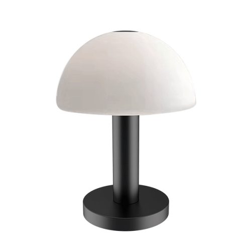 NOLA STOLNÁ LAMPA 1XG9 BIELA/ČIERNA SO STMIEVAČOM