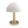 NOLA STOLNÁ LAMPA 1XG9 BIELA/ZLATA SO STMIEVAČOM