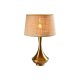 PIETRO STOLNÁ LAMPA 1XE27 ZLATA/ĽAN