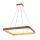PRESTIGE LED PENDANT 73.6W 3000K, BROWN+ORANGE
