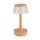 RYAN STOLNÁ LAMPA 2W 3000K BIELA/DREVOY